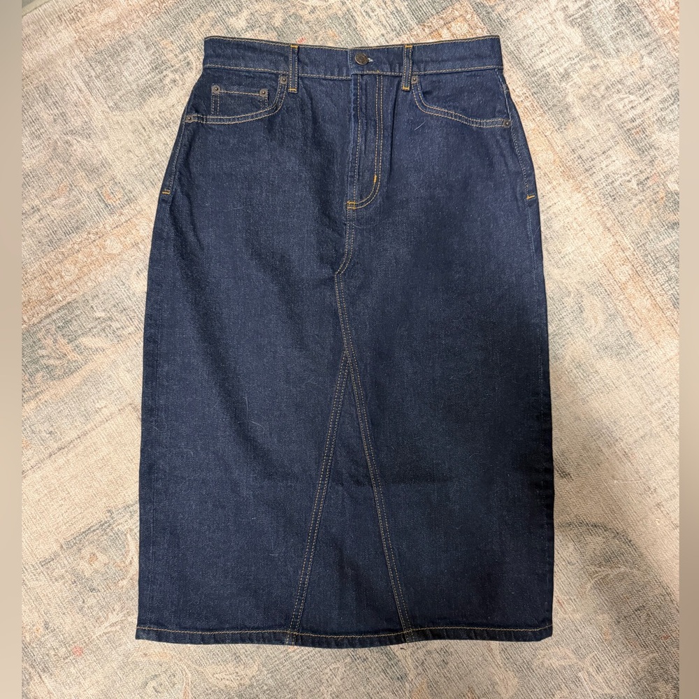 Rails Highland Dark Denim
Jean Skirt